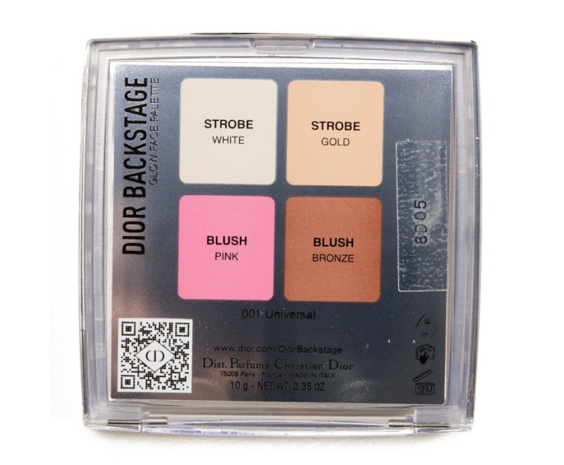 001 PALETA DIOR UNIVERSAL BACKSTAGE Loja online de Maquiagens